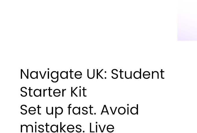 help you settle in the UK and avoid costly mistakes